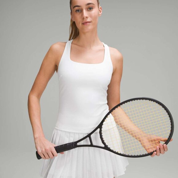NWT lululemon Lightweight Tennis Tank White Sz 10 - Picture 1 of 6